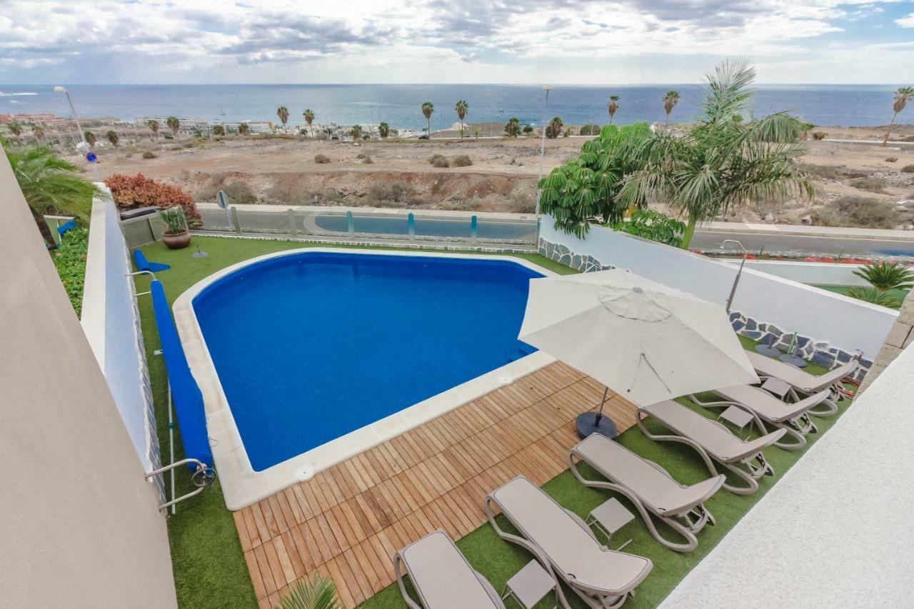Villa Isabella, Luxury Villa With Heated Pool Ocean View In Adeje, Tenerife アデヘ エクステリア 写真
