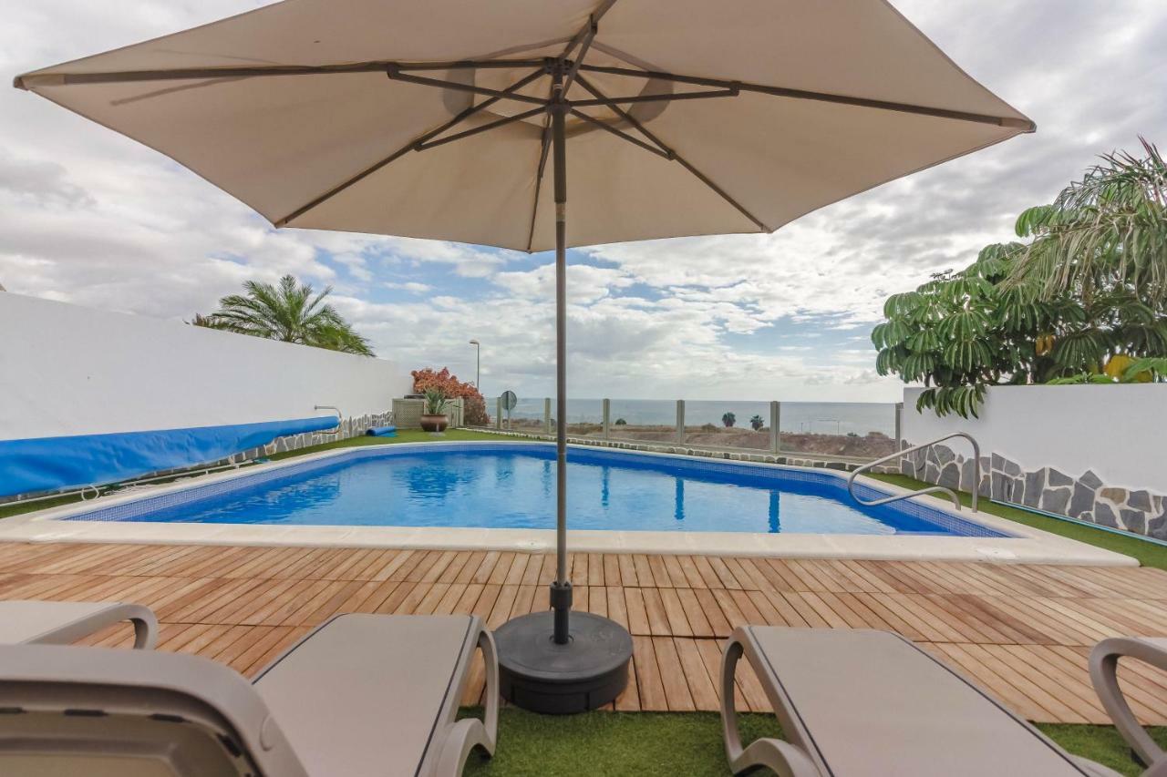 Villa Isabella, Luxury Villa With Heated Pool Ocean View In Adeje, Tenerife アデヘ エクステリア 写真